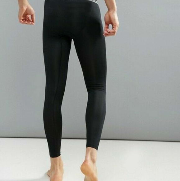 Men's Nike Pro Compression Tights Dri Fit Black - Picture 2 of 2